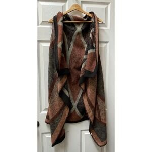 Boho Southwestern Aztec Shawl‎ Wrap Blanket Scarf Poncho